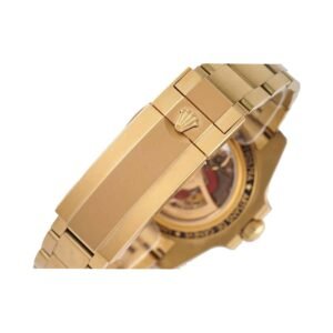 Rolex Oyster Perpetual 114200 Super Clone : Gold Skeleton Dial 34mm