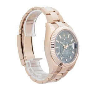 Rolex Sky-Dweller 326935-0007 Super Clone : Everose Gold Rhodium Dial 42mm