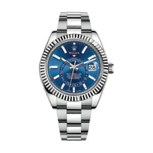 Rolex Sky-Dweller 326934-0003 Super Clone : Steel Blue Dial 42mm