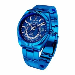 Rolex Sky-Dweller 326934 Super Clone : Blue DLC 42mm Annual Calendar
