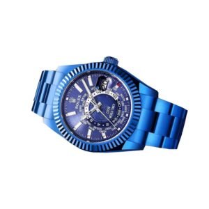 Rolex Sky-Dweller 326934 Super Clone : Blue DLC 42mm Annual Calendar