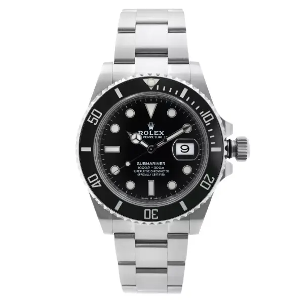Rolex Submariner Date 126610LN Super Clone : Black Dial Black Bezel 41mm