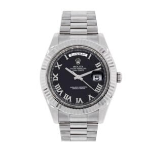 Rolex Day-Date 36 128238 Super Clone: 36mm Yellow Gold Presidential Silver Dial
