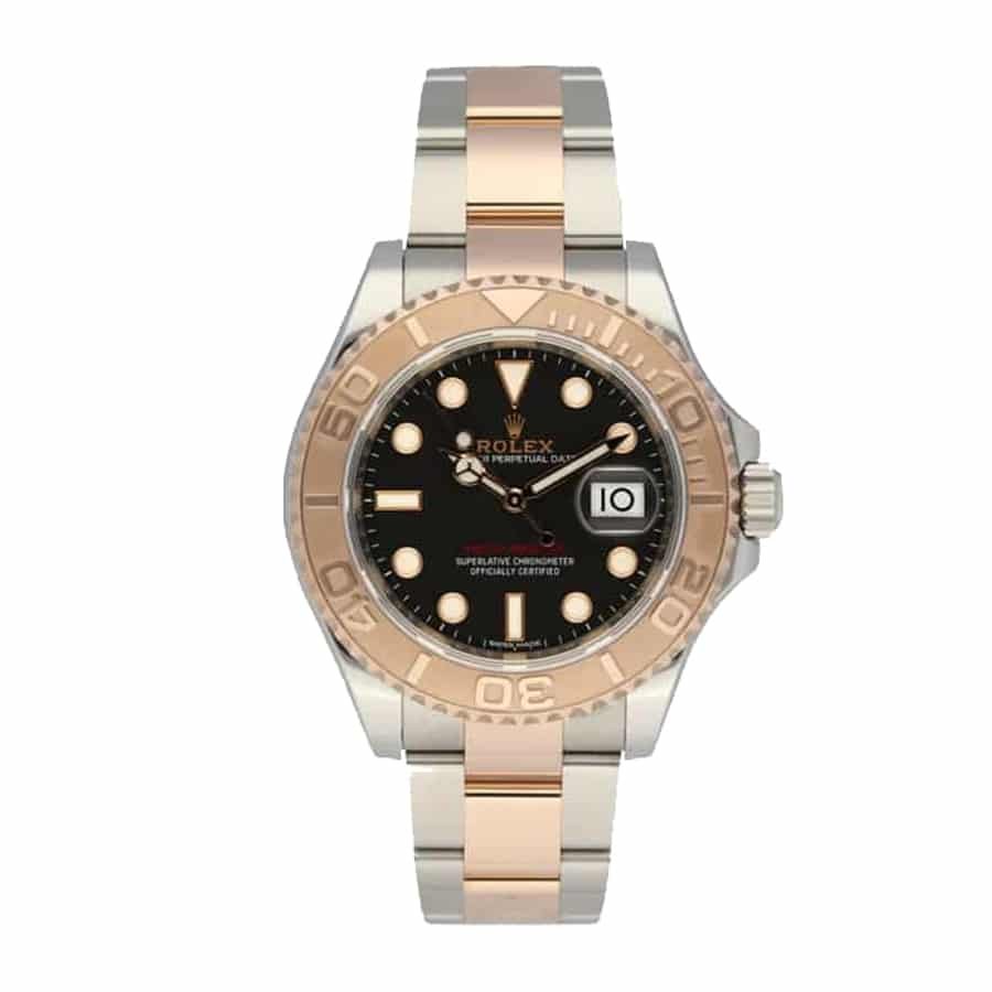 Rolex Yacht-Master 116621 Super Clone : Two-Tone Everose Gold Brown Dial 40mm