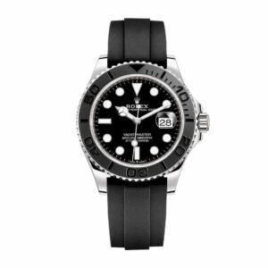 Rolex Yacht-Master 42 226659 Super Clone : White Gold Cerachrom Bezel Black Dial 42mm