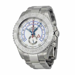 Rolex Yacht-Master II 116689 Super Clone : White Gold White Dial 44mm
