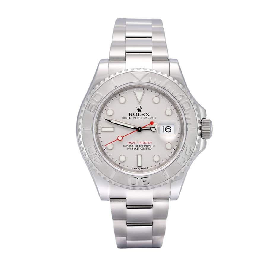 Rolex Yacht-Master 40 116622 Super Clone : Rolesium Platinum Sunray Dial 40mm