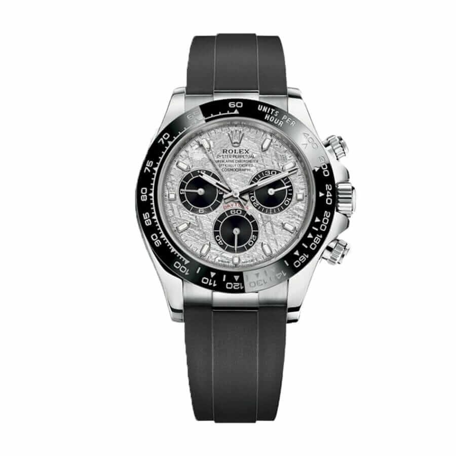 Rolex Daytona 116519LN Super Clone: 40mm White Gold Meteorite Dial