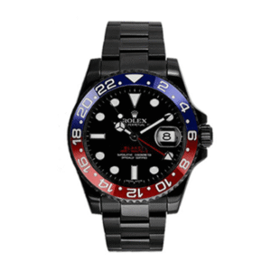 Rolex GMT-Master II 126710BLRO Super Clone: Blaken Blackout 40mm Pepsi Black Dial