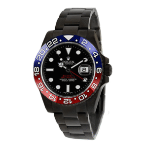 Rolex GMT-Master II 126710BLRO Super Clone: Blaken Blackout 40mm Pepsi Black Dial