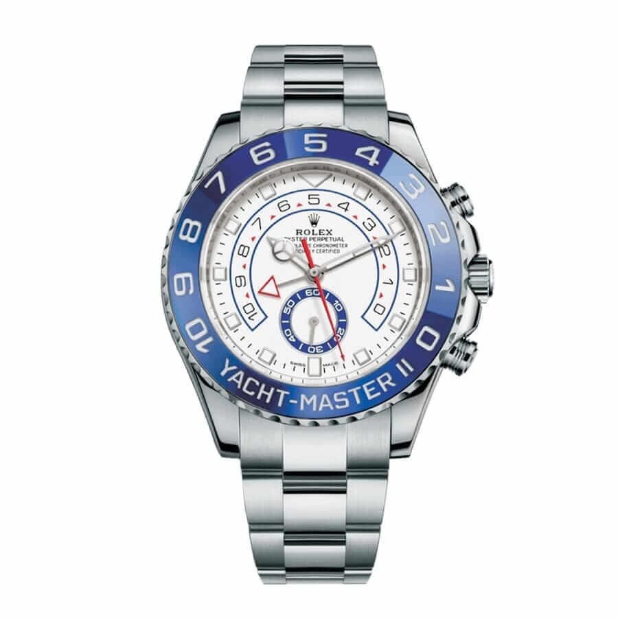 Rolex Yacht-Master II 116681 Super Clone : Two-Tone Everose White Dial 44mm