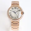 AF Factory CARTIER Ballon Bleu 40 Rose Gold Watch