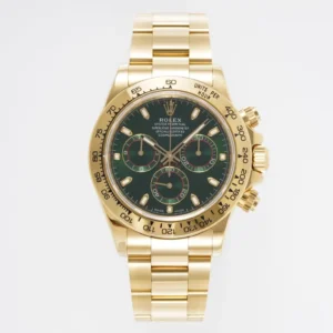 Rolex Daytona 4130 – Gold with Green Dial – Premium Luxury Watches Collection