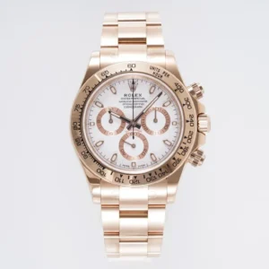 BT Factory Rolex Daytona 4130 Rose Gold Chronograph VSF Luxury Watch