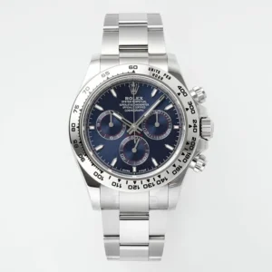 VS Factory Rolex Daytona Platinum Watch with Blue Dial – Limited Stock -Exclusive Collection