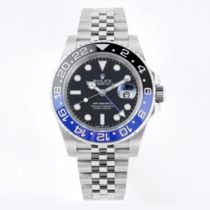 AR Factory Rolex GMT-Master II Batman 126710BLNR Stainless Steel Automatic Watch with Black Dial