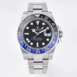 AR Factory Rolex GMT-Master II Batman Blue and Black Ceramic Bezel Automatic Watch 40mm