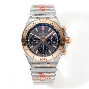 BLS Factory Breitling Chronomat B01 Chronograph 42mm Anthracite Dial Two Watch