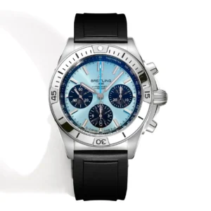 BLS Factory Breitling Chronomat Automatic Chronograph Ice Blue Dial Watch