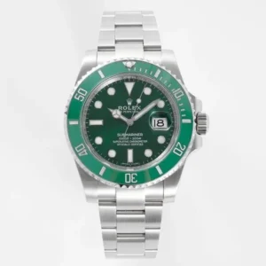 VS Factory Rolex Submariner 40mm Date Hulk Green Ceramic Bezel Stainless Steel Oyster Bracelet Watch