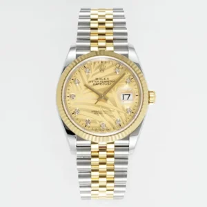 VS Factory Rolex Datejust 36mm Two-Tone Yellow Gold