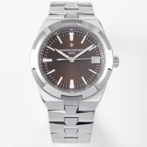 PPF Factory Vacheron Constantin Overseas 4500V Series – Brown Dial, Stainless Steel Bracelet, Luxury Automatic Super Clone Watch – Best Replica Quality