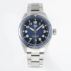 V6 Factory TAG Heuer Series Watch – Blue Dial, Stainless Steel, Automatic Movement, Formal & Casual Style, Super Clone Replica Edition
