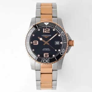 ZF Factory Longines Conquest Black Dial Two Tone Super Clone Watch – Best Replica Quality