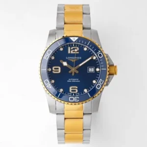 ZF Factory Longines Conquest Diver Watch Gold Bezel Steel – Best Super Clone Edition