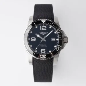ZF Factory Longines Conquest Black Dial Rubber Strap – Best Super Clone Watch