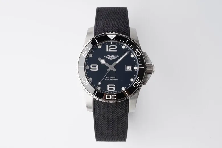ZF Factory Longines Conquest Black Dial Rubber Strap – Best Super Clone Watch
