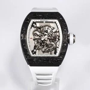 ZF Factory Richard Mille RM055 NTPT Carbon White Rubber – Premium Super Clone Watch