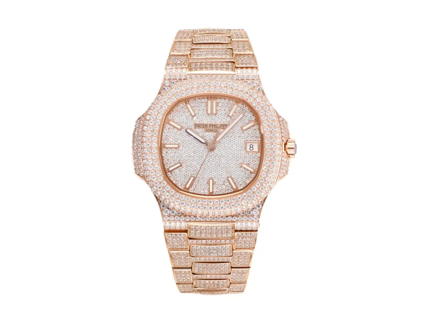 Patek Philippe Nautilus 5719/10G White Gold Super Clone Replica Watch