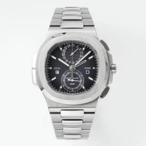 Patek Philippe Nautilus 5990/1A Dual Time Steel Super Clone Watch
