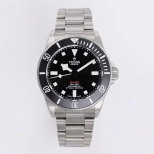 ZF Factory Tudor Pelagos FXD Black Dial Titanium Case Stainless Steel Bracelet Men’s Automatic Dive Watch