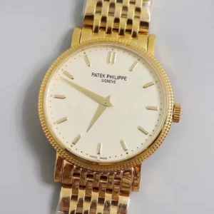 TWA Factory Patek Philippe Calatrava 5120G Gold Super Clone Replica Watch