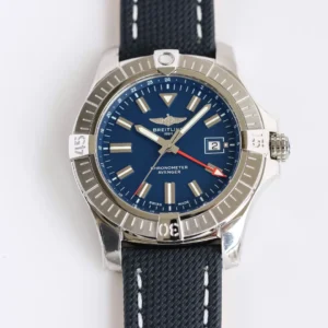 ZF Factory Breitling Avenger Automatic GMT 45 Blue Super Clone Replica Watch