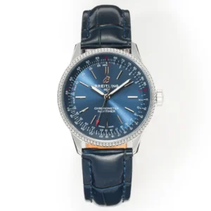 ZF Factory Breitling Navitimer Automatic Blue Leather – Super Clone Watch Replica