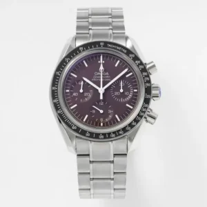 VS Factory Omega Speedmaster 9300 Burgundy Dial Steel – VSF Watches Collection