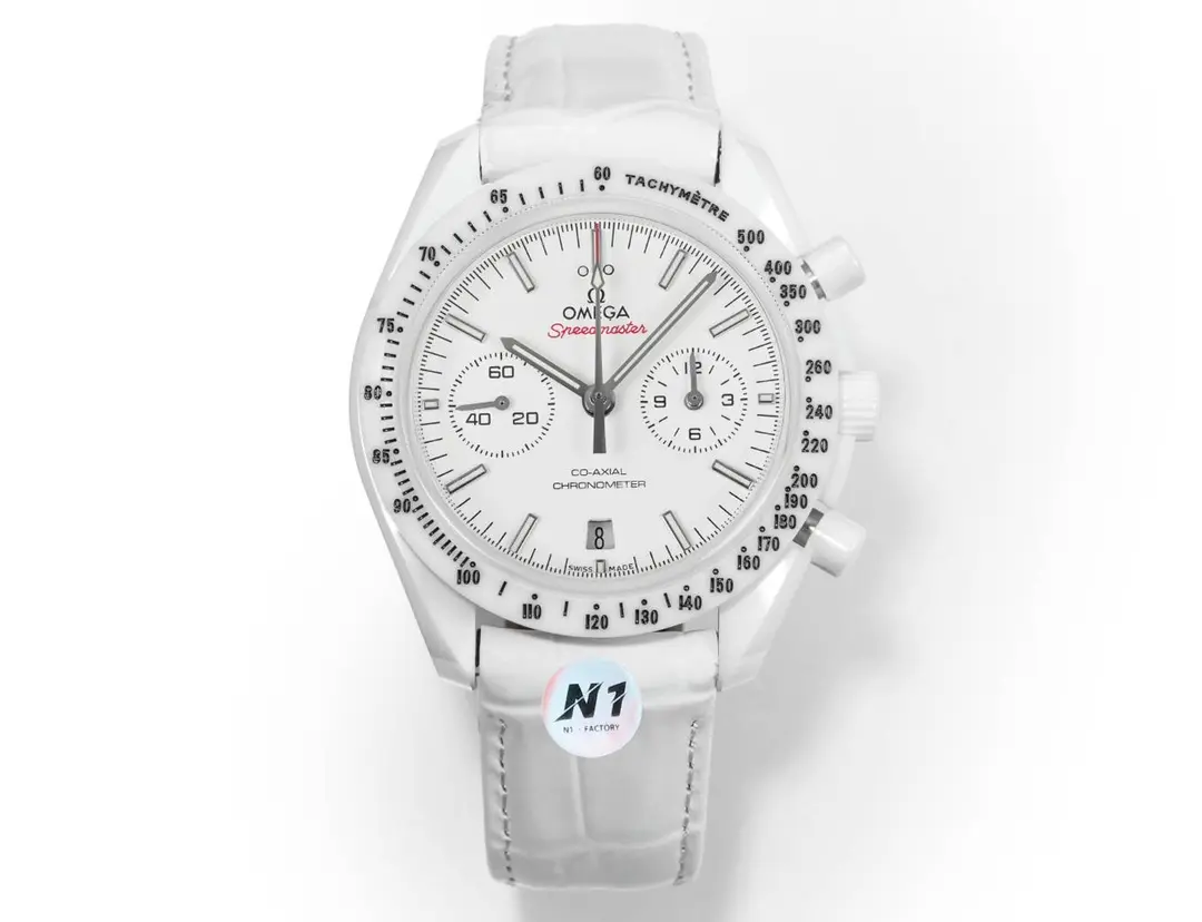 VS Factory Omega Speedmaster Dark Side of the Moon White Ceramic VSF Luxury Watch