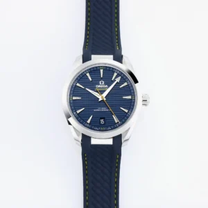 VS Factory Omega Seamaster Aqua Terra Blue Dial Rubber Strap – Premium VSF Watches Collection