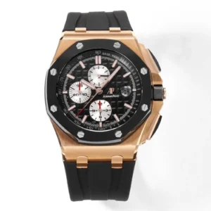 ZF Factory Audemars Piguet Royal Oak Offshore Chronograph Rose Gold Black – Premium Super Clone Watch