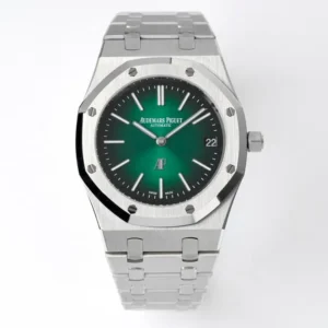ZF Factory Audemars Piguet Royal Oak 15202 Green Steel Super Clone Watch – Premium Replica