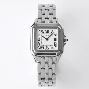 3K Factory Cartier Panthere de Cartier Watch Silver Steel Small size 22MM- Top Replica Watch