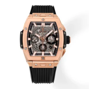 ZF Factory HUBLOT Spirit of Big Bang King Gold Black Rubber Strap Limited Edition Watch – Model 642.NX.0170.RX – Super Clone Edition