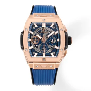 ZF Factory Hublot Spirit of Big Bang King Gold Blue Limited Edition Super Clone Watch – Model 642.NX.0170.RX
