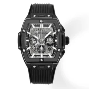 ZF Factory HUBLOT Spirit of Big Bang Black Titanium & Resin Limited Edition Watch – Model 642.NX.0170.RX – Super Clone Masterpiece