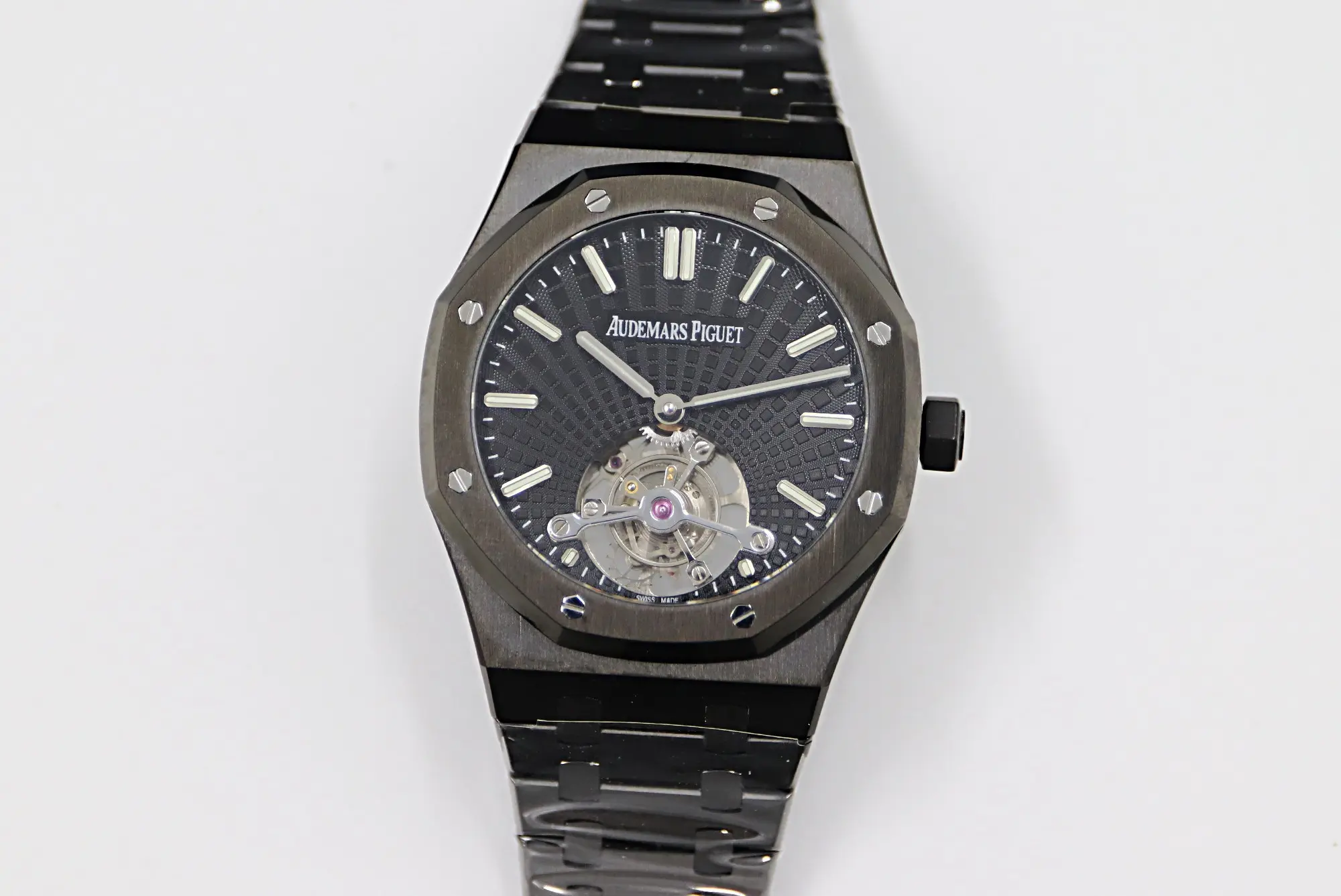 ZF Factory Audemars Piguet Royal Oak Tourbillon Black Super Clone Watch