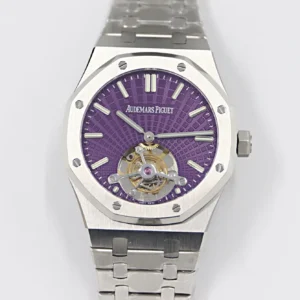 ZF Factory Audemars Piguet Royal Oak Tourbillon Purple Dial Super Clone Watch