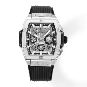 ZF Factory Hublot Spirit of Big Bang King Gold Chronograph Watch – Black Rubber Strap, Limited Edition Super Clone